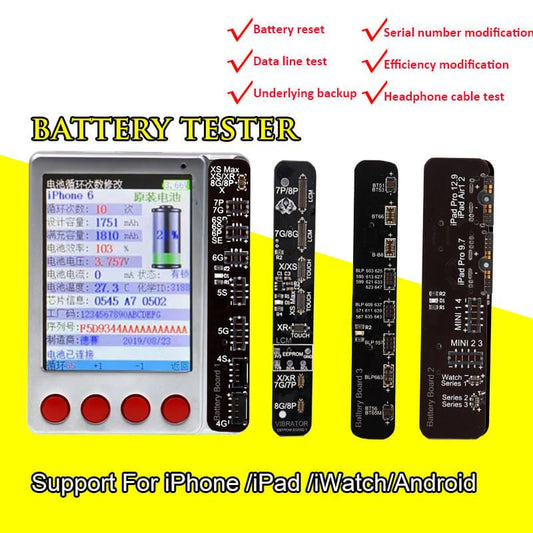 Tool Sets by OSS Team Tester W28 Pro Universal Battery Tester LCD Screen EEPROM Programmer For iPhone Lightning - ORIWHIZ