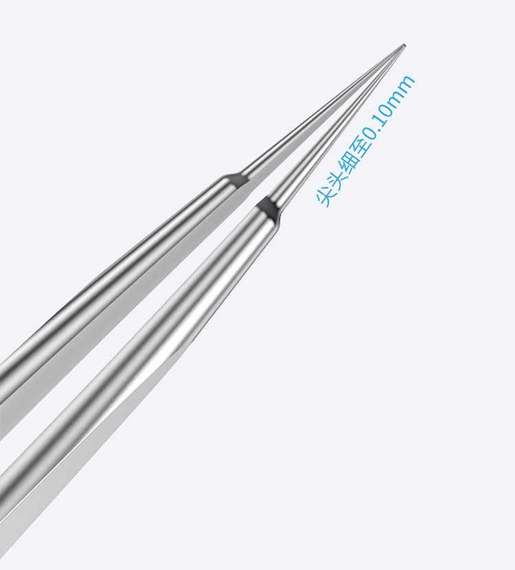Tweezers QIANLI YX-01 YK-02 0.1mm Flying Wire Non-Magnetic Stainless Steel Anti-Rust And Anti-Vorrosion FX-03 FK-04 0.15mm - ORIWHIZ