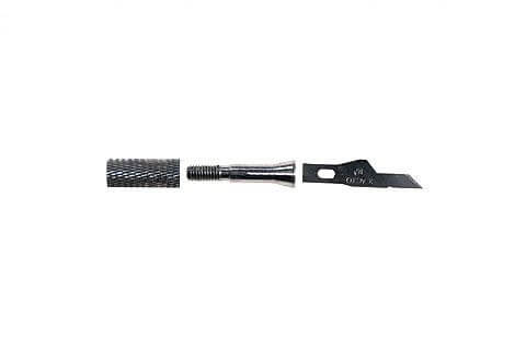 WYLIE 306 carving knife handle surgical knife handle pry knife handle stainless steel knife handle - ORIWHIZ