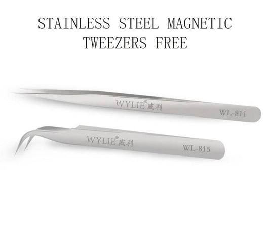 WYLIE 811 815 831 Stainless steel magneticless high precision forceps For repair - ORIWHIZ