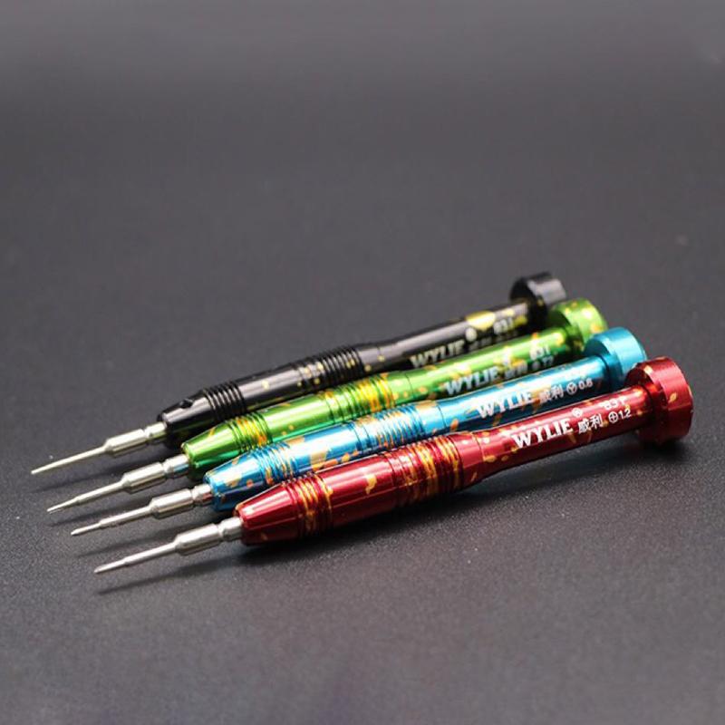 WYLIE-831 S2 Alloy screwdriver aluminum handle high-precision for mobile phone repair - ORIWHIZ