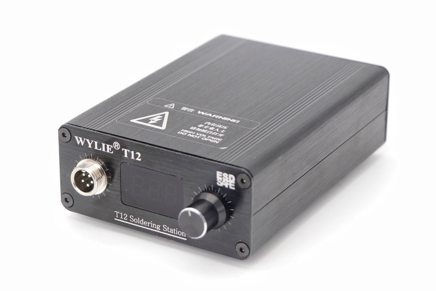 WYLIE T12 soldering iron digital display soldering station portable constant temperature soldering station automatic sleep high frequency repair electric soldering iron - ORIWHIZ