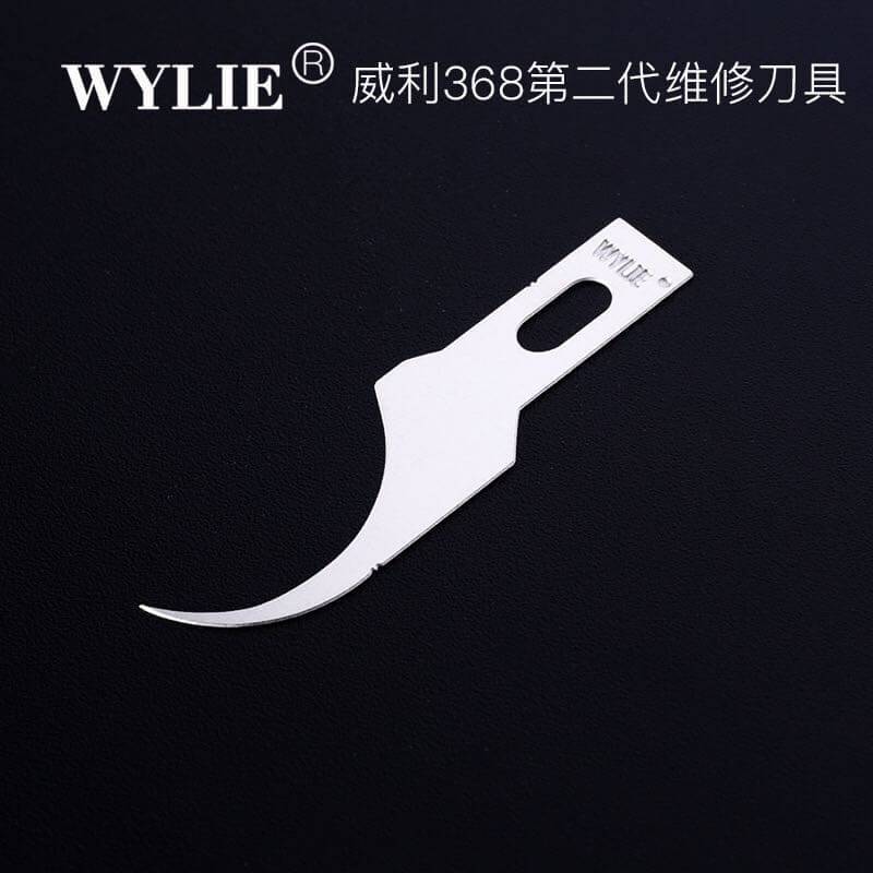 WYLIE WL-368 Glue Remov Tool with Cold Blade and Thin Blade Tech Processors knifes For iPhone CPU Mainboard IC Repair Tool Set - ORIWHIZ