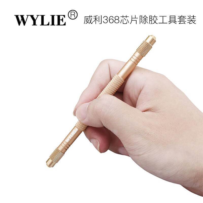 WYLIE WL-368 Glue Remov Tool with Cold Blade and Thin Blade Tech Processors knifes For iPhone CPU Mainboard IC Repair Tool Set - ORIWHIZ