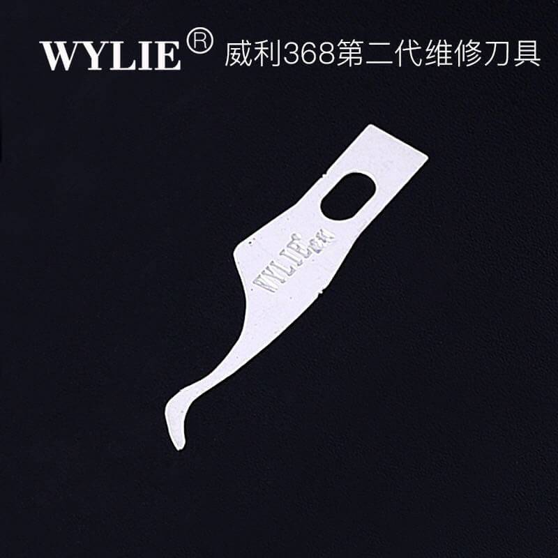 WYLIE WL-368 Glue Remov Tool with Cold Blade and Thin Blade Tech Processors knifes For iPhone CPU Mainboard IC Repair Tool Set - ORIWHIZ