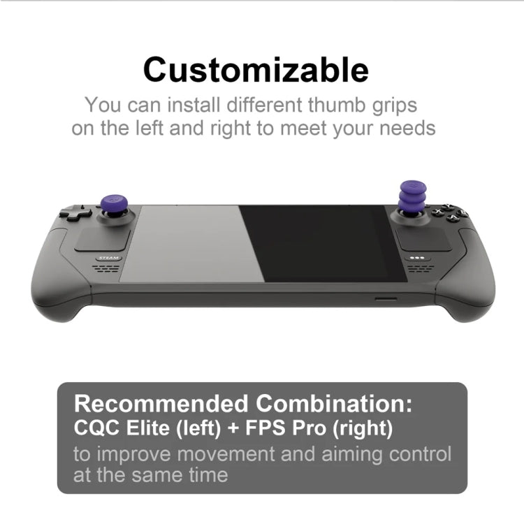 005 for Steam Deck Game Console Joystick Cap Set Anti - skid Combination Button Cap, Black, Green, Purple, Yellow - ORIWHIZSteam Deck AccessoriesSteam Deck Accessories Cover CaseToys & Hobbies