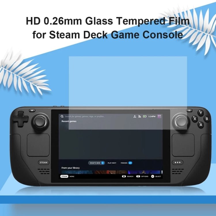 0.26mm 9H 2.5D Tempered Glass Film, For Deck Game Console (1 PC) - ORIWHIZSteam Deck AccessoriesSteam Deck Accessories Cover CaseToys & Hobbies