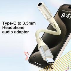 09U - JT Type - C to 3.5mm Earphone Audio Adapter, Type - C to 3.5mm - ORIWHIZ