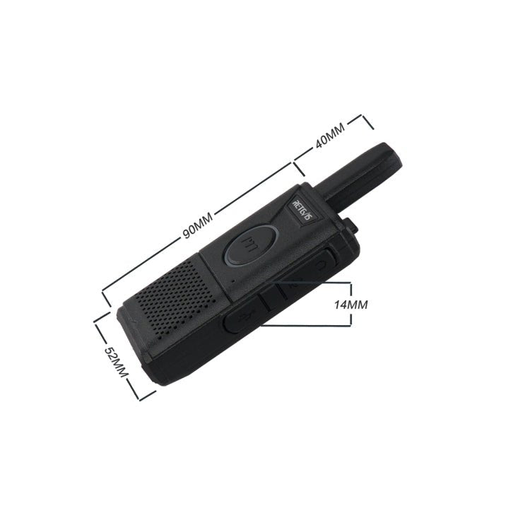 1 Pair RETEVIS RT18 16CHS FRS Dual PTT Handheld Walkie Talkie, US Plug, RT18, US Plug - ORIWHIZConsumer ElectronicsHandheld Walkie TalkieRETEVIS