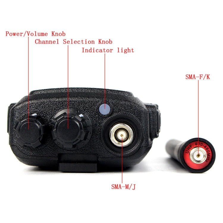 1 Pair RETEVIS RT21 2.5W US Frequency 400 - 480MHz 16CH Handheld Walkie Talkie, US Plug, RT21 US Plug - ORIWHIZConsumer ElectronicsHandheld Walkie TalkieRETEVIS
