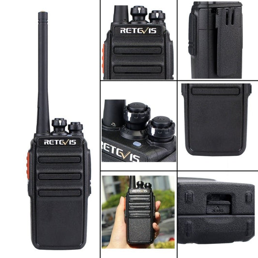 1 Pair RETEVIS RT24 EU Frequency PMR 446/400 - 470MHz 16CHS Two Way Radio Handheld Walkie Talkie, EU Plug, RT24 - ORIWHIZConsumer ElectronicsHandheld Walkie TalkieRETEVIS