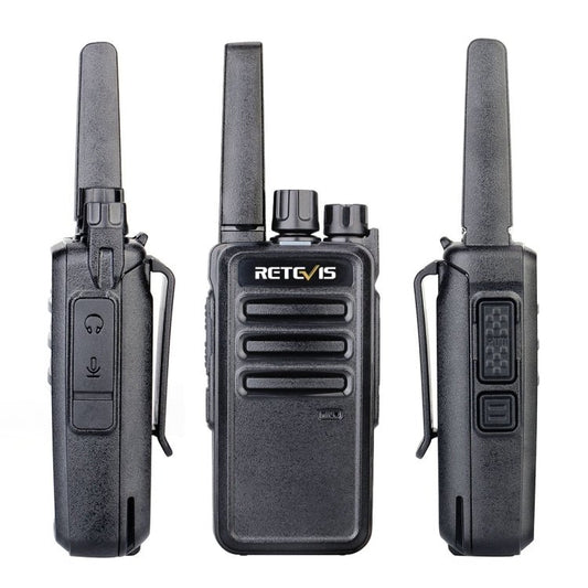 1 Pair RETEVIS RT68 2W 16CHS FRS Two Way Radio Handheld Walkie Talkie, US Plug, RT68 - ORIWHIZConsumer ElectronicsHandheld Walkie TalkieRETEVIS
