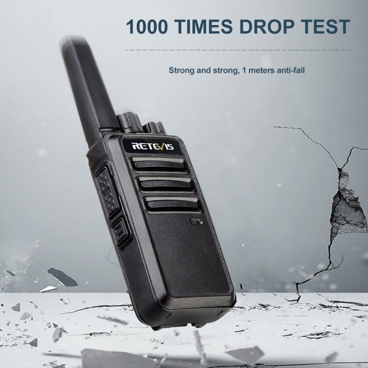 1 Pair RETEVIS RT68 2W 16CHS FRS Two Way Radio Handheld Walkie Talkie, US Plug, RT68 - ORIWHIZConsumer ElectronicsHandheld Walkie TalkieRETEVIS