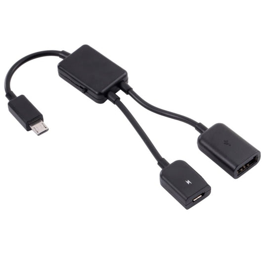 1 to 2 Micro USB OTG Adapter Cable - ORIWHIZ