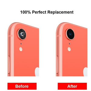 10 PCS Back Camera Lens for iPhone XR, For iPhone XR - ORIWHIZ