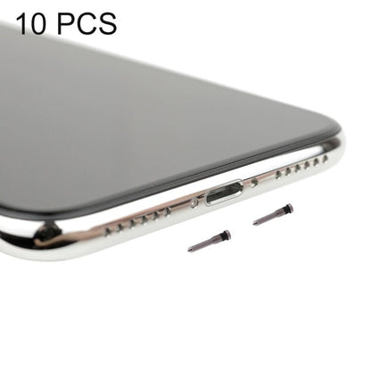 10 PCS Charging Port Screws for iPhone X, For iPhone X - ORIWHIZ