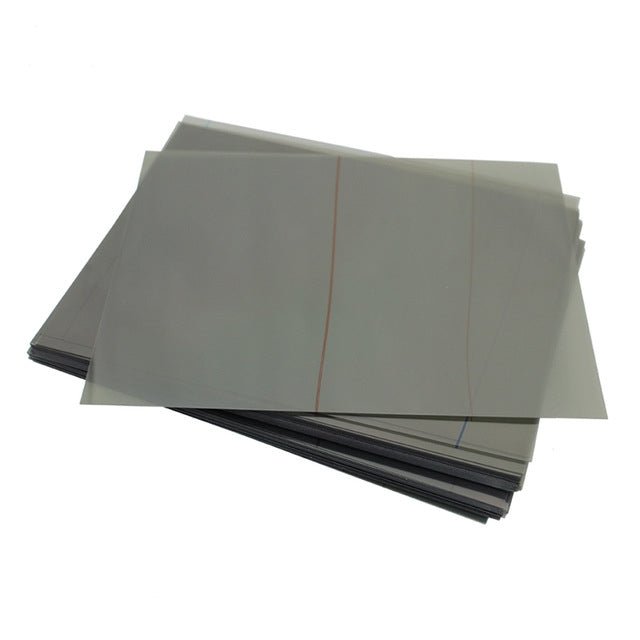 10 filtros polarizadores LCD de alta calidad para iPad 5/6/Pro de 9.7 pulgadas (10 unidades para iPad 5) - ORIWHIZ