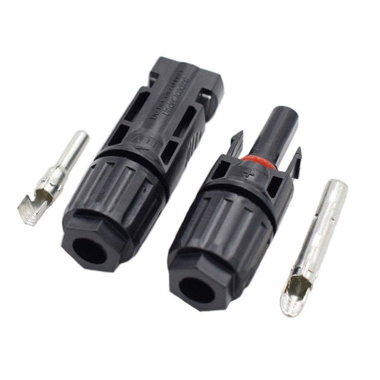 10 Sets MC4 Solar Photovoltaic Connector Waterproof Flame - Retardant Socket, MC4 - ORIWHIZCar Replacement PartsDIY CablesIn Car