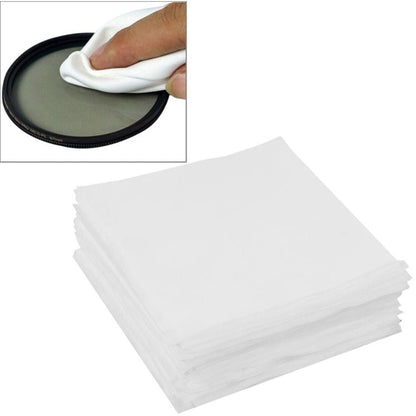 100 PCS 9.8 x 9.8cm Specialized LCD Screen Lens Glasses Cleaning Cloth for Camera / Mobile Phone, 1004 Clean Cloth - ORIWHIZ