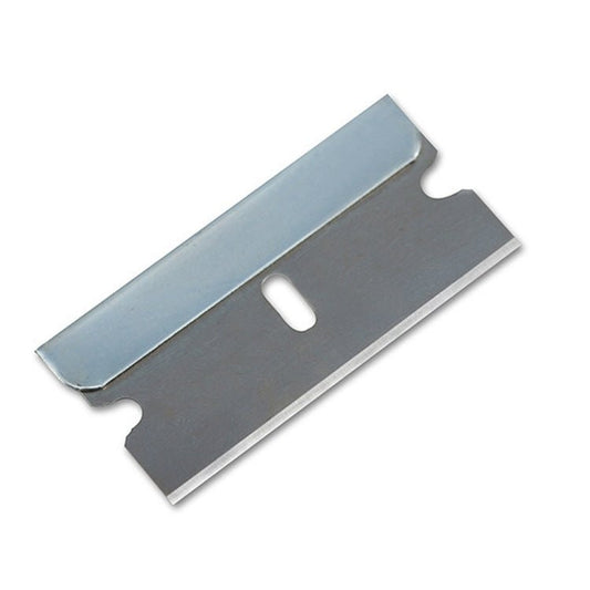100 PCS A25 Car Film Mobile Phone Screen Auxiliary Tool Single Sided Stainless Steel Blade, 100 PCS - ORIWHIZ