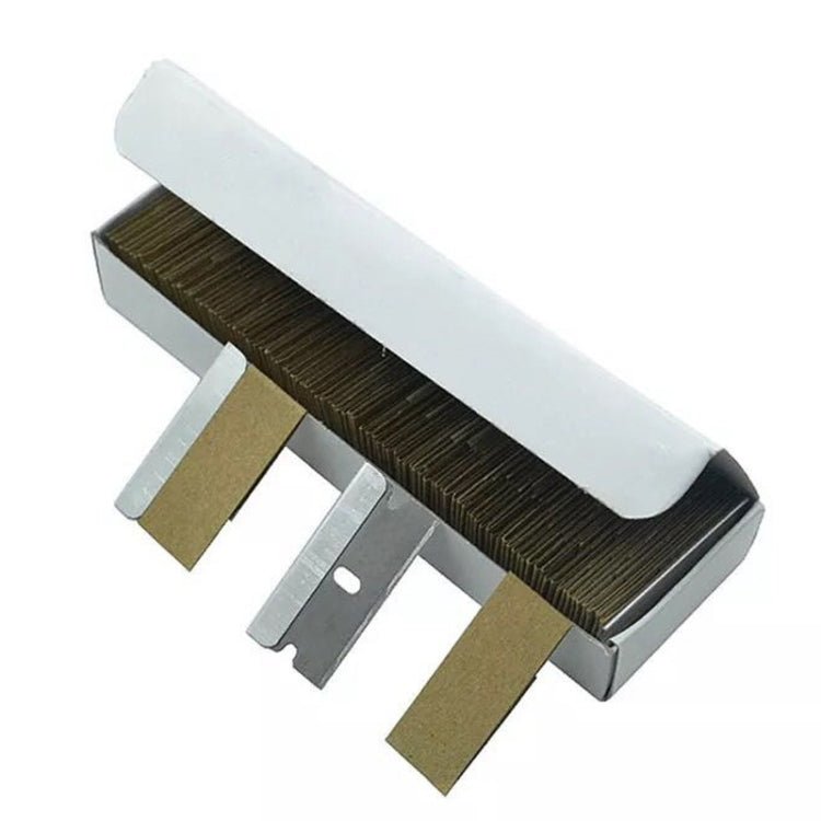 100 PCS A25 Car Film Mobile Phone Screen Auxiliary Tool Single Sided Stainless Steel Blade, 100 PCS - ORIWHIZ