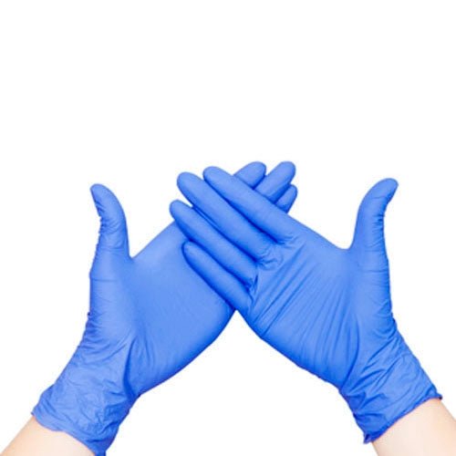 100 PCS AMMEX Durable Disposable Nitrile Rubber Gloves, Size: M - ORIWHIZ