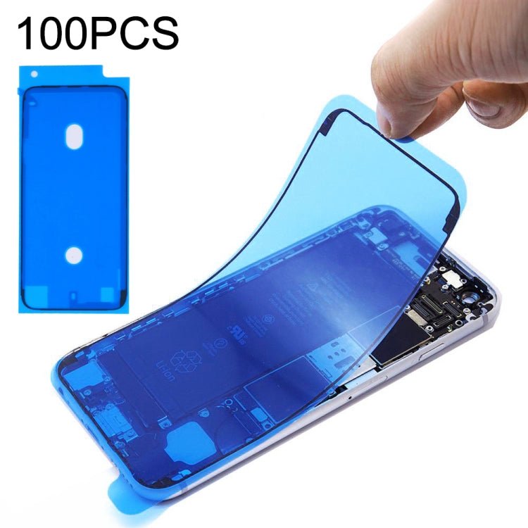 100 pegatinas adhesivas impermeables para el marco LCD del iPhone 7 - ORIWHIZ