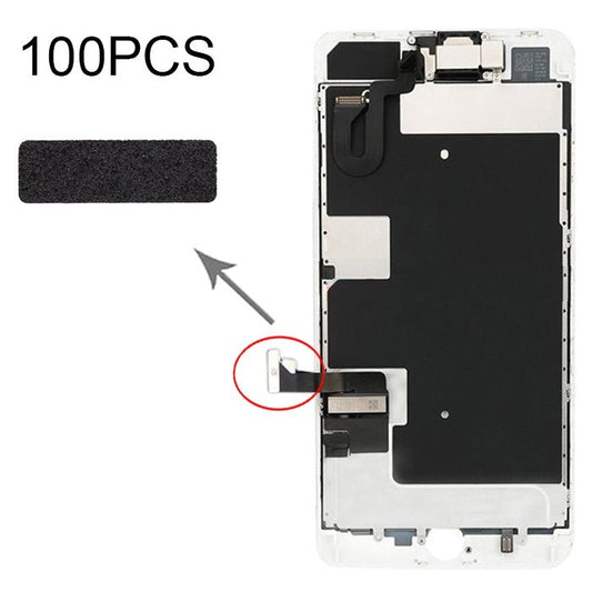100 PCS Touch Flex Cable Cotton Pads for iPhone 8, For iPhone 8 - ORIWHIZ