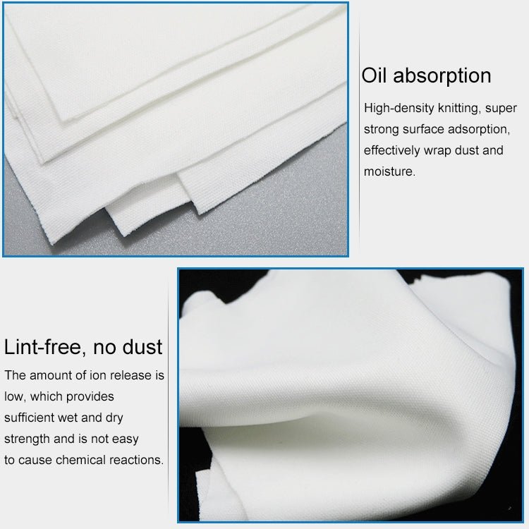 100 PCS/Pack 9 inches Clean Cloth, 1009S Clean Cloth - ORIWHIZ