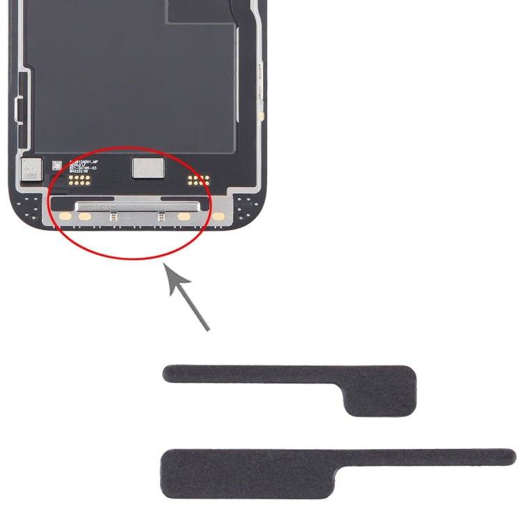 100/Set For iPhone 14 Pro LCD Bracket Sponge Foam Pads, For iPhone 14 Pro - ORIWHIZ