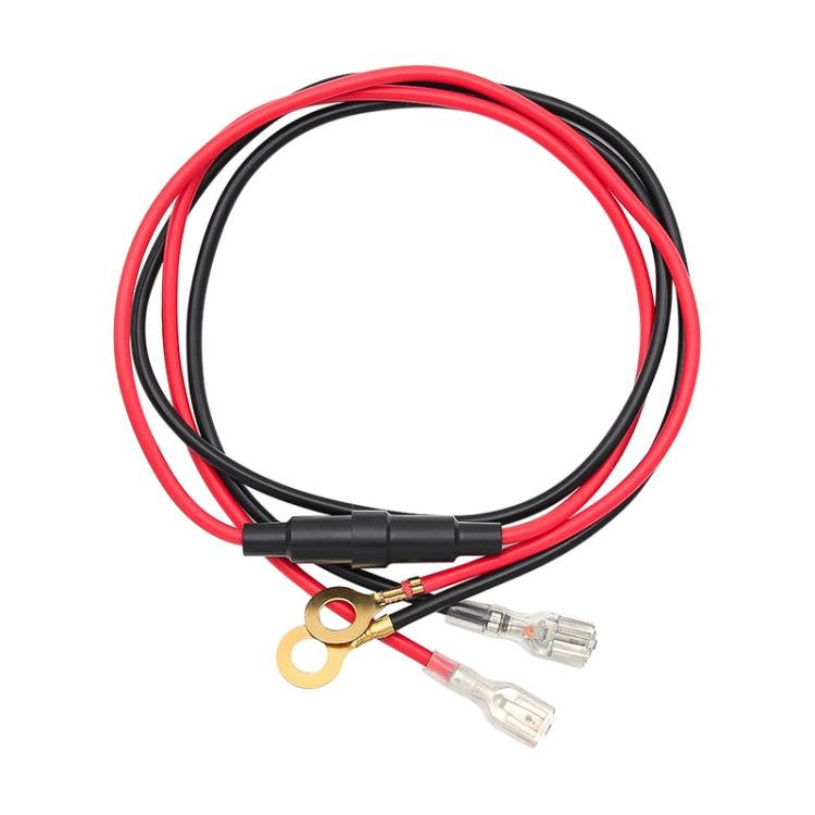 10A 60cm Plug - In Spring O - Type Terminal Power Cable Car Charger Modification Wiring Harness - ORIWHIZCar Replacement PartsDIY CablesIn Car