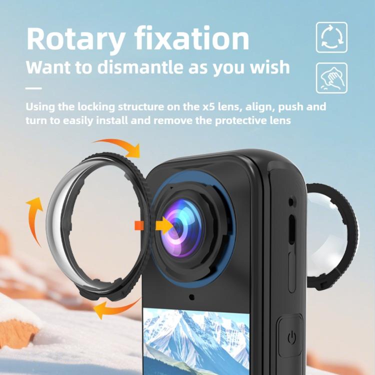 10H Tempered Scratch - Resistant High - Grade Optical Glass Protective Lens, Glass Protective Lens - ORIWHIZDJI & Insta360 AccessoriesInsta360 X SeriesLen Accessories