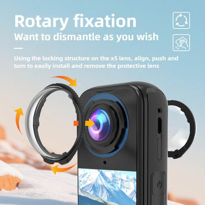 10H Tempered Scratch - Resistant High - Grade Optical Glass Protective Lens, Glass Protective Lens - ORIWHIZDJI & Insta360 AccessoriesInsta360 X SeriesLen Accessories