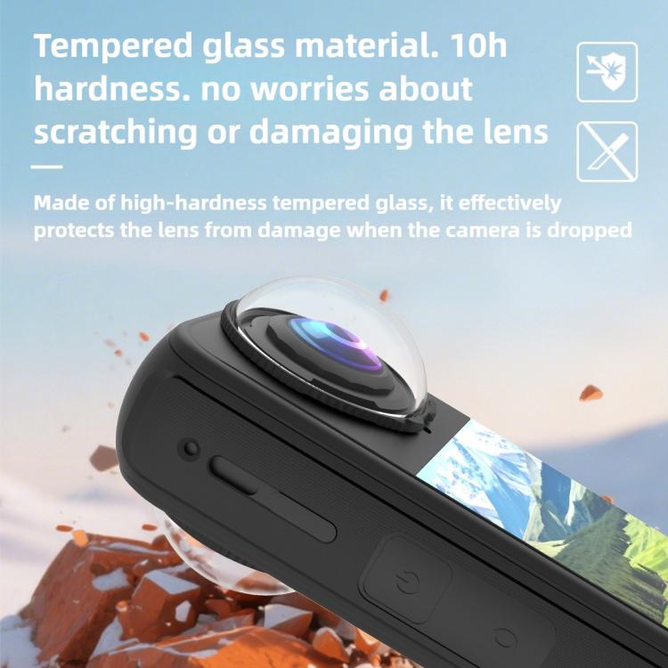 10H Tempered Scratch - Resistant High - Grade Optical Glass Protective Lens, Glass Protective Lens - ORIWHIZDJI & Insta360 AccessoriesInsta360 X SeriesLen Accessories