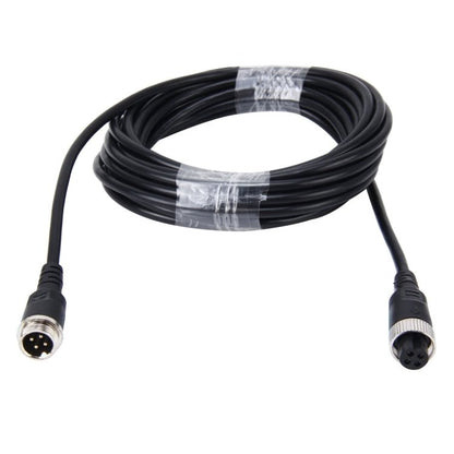 10m M12 4P Aviation Connector Video Audio Extend Cable for CCTV Camera DVR, 10m - ORIWHIZCar Replacement PartsDIY CablesIn Car