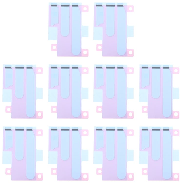 10pcs Battery Adhesive Tape Stickers, For iPhone 16 Pro Max, For iPhone 16 Pro, For iPhone 16 Plus, For iPhone 16, For iPhone 15 Pro Max, For iPhone 15 Pro, For iPhone 15 Plus, For iPhone 15 - ORIWHIZ