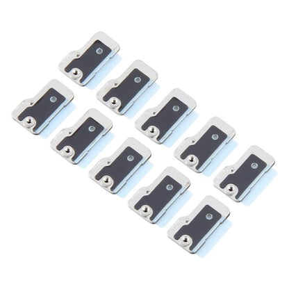 10pcs Flashlight Bracker, For iPhone 16 Pro / 16 Pro Max, For iPhone 16 Plus / 16 - ORIWHIZ