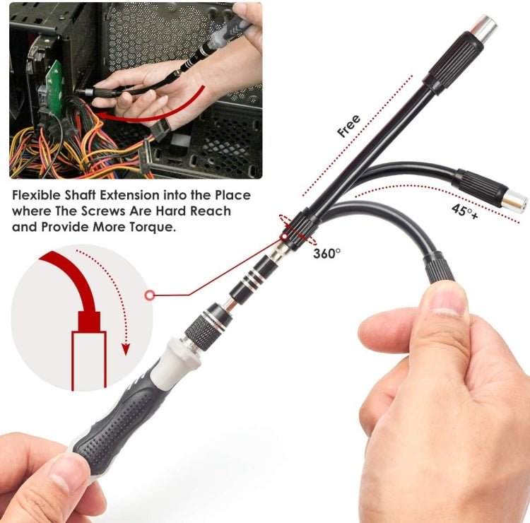 110 in 1 Magnetic Plum Screwdriver Mobile Phone Disassembly Repair Tool, 110 in 1 - ORIWHIZ