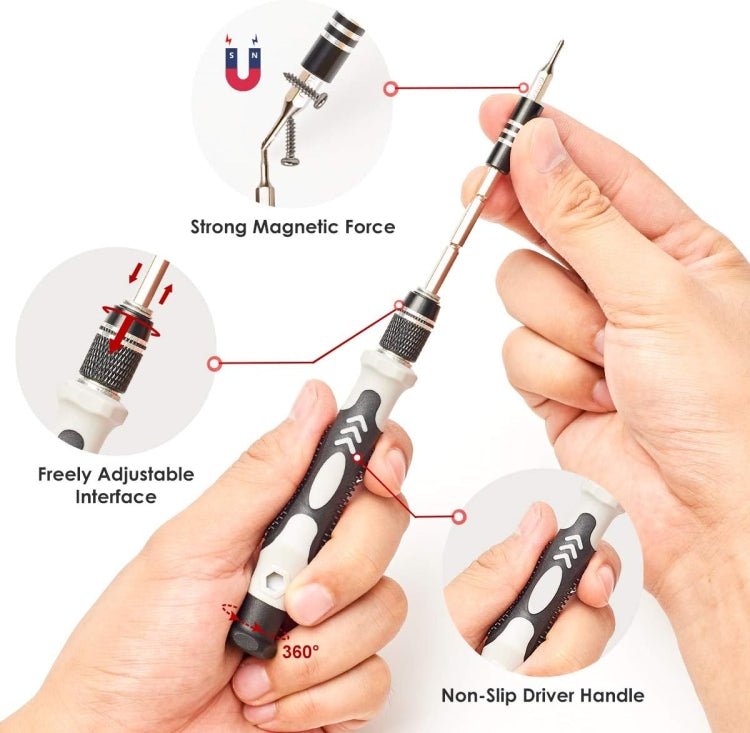 110 in 1 Magnetic Plum Screwdriver Mobile Phone Disassembly Repair Tool, 110 in 1 - ORIWHIZ