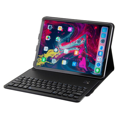 1139B Detachable Bluetooth 3.0 Aluminum Alloy Keyboard + Lambskin Texture Leather Tablet Case for iPad Pro 11 inch (2018), with Three - gear Adjustment / Magnetic / Sleep Function, 1139B - ORIWHIZApple AccessoriesiPad KeyboardiPad Keyboard For iPad Pro