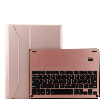 1139B Detachable Bluetooth 3.0 Aluminum Alloy Keyboard + Lambskin Texture Leather Tablet Case for iPad Pro 11 inch (2018), with Three - gear Adjustment / Magnetic / Sleep Function, 1139B - ORIWHIZApple AccessoriesiPad KeyboardiPad Keyboard For iPad Pro