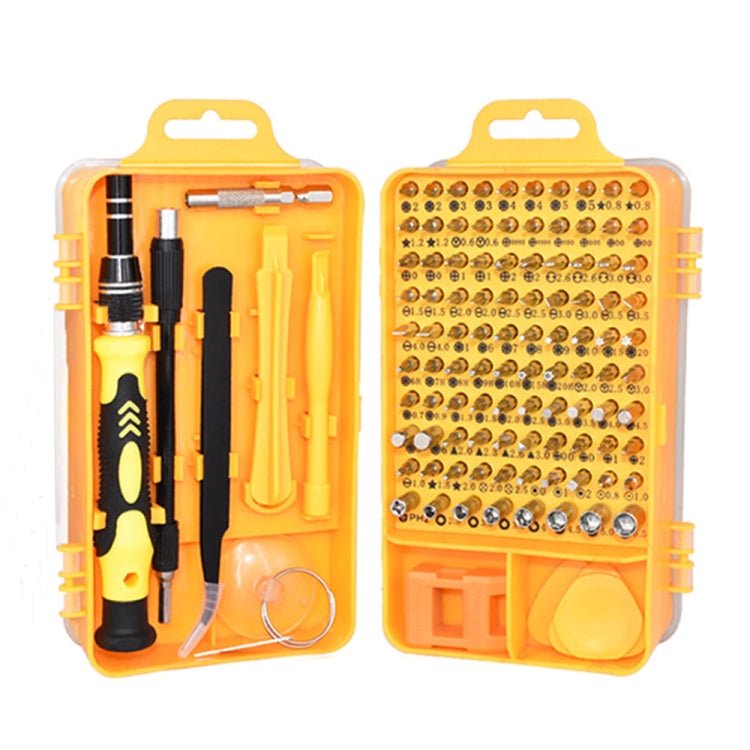 115 in 1 Precision Screw Driver Mobile Phone Computer Disassembly Maintenance Tool Set, 115 in 1 (Black), 115 in 1 (Red), 115 in 1 (Purple), 115 in 1 (Yellow), 115 in 1 (Blue) - ORIWHIZ