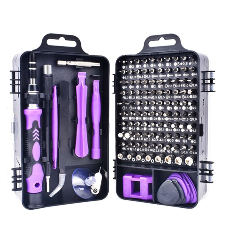 115 in 1 Precision Screw Driver Mobile Phone Computer Disassembly Maintenance Tool Set, 115 in 1 (Black), 115 in 1 (Red), 115 in 1 (Purple), 115 in 1 (Yellow), 115 in 1 (Blue) - ORIWHIZ
