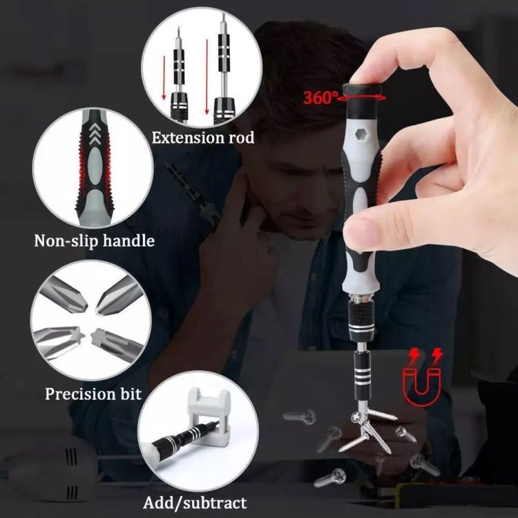 117 In 1 Screwdriver Set Watch Game Console Disassembly Tool, 117 In 1 - ORIWHIZ