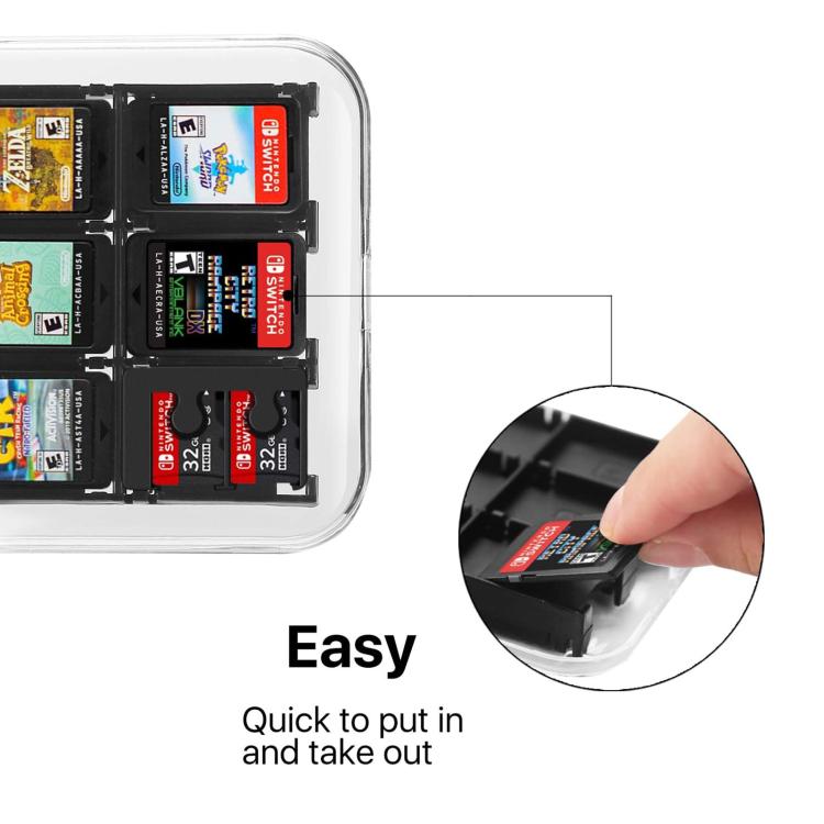 12 in 1 Box Memory Card Holder Box for Nintendo Switch - ORIWHIZNintendo AccessoriesNintendo Accessories BagsToys & Hobbies