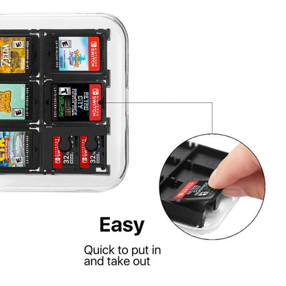 12 in 1 Box Memory Card Holder Box for Nintendo Switch - ORIWHIZNintendo AccessoriesNintendo Accessories BagsToys & Hobbies