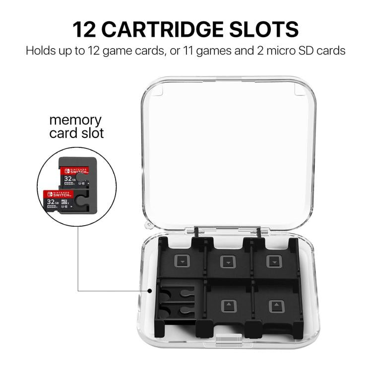 12 in 1 Box Memory Card Holder Box for Nintendo Switch - ORIWHIZNintendo AccessoriesNintendo Accessories BagsToys & Hobbies