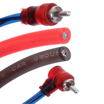 1200W 10GA Car Copper Clad Aluminum Power Subwoofer Amplifier Audio Wire Cable Kit with 60Amp Fuse Holder, YH - 4GA, YH - 6GA, YH - 8GA, YH - 10GA - ORIWHIZCar Replacement PartsDIY CablesIn Car