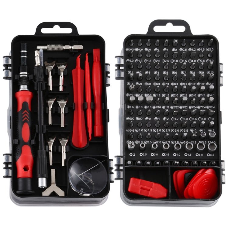 135 in 1 DIY Mobile Phone Disassembly Tool Clock Repair Multi - function Tool Screwdriver Set, 135 in 1 (Gray), 135 in 1 (Red), 135 in 1 (Purple) - ORIWHIZ