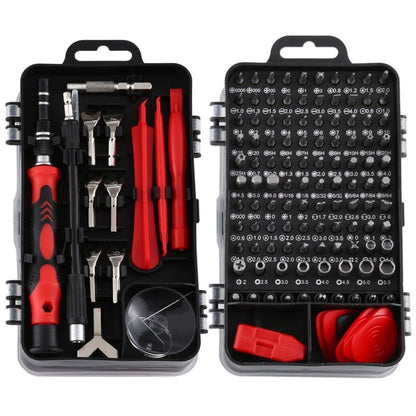 135 in 1 DIY Mobile Phone Disassembly Tool Clock Repair Multi - function Tool Screwdriver Set, 135 in 1 (Gray), 135 in 1 (Red), 135 in 1 (Purple) - ORIWHIZ